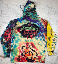 Load image into Gallery viewer, Zombie Dust Pullover Hoodie Reverse Tie Dyed Extra Large
