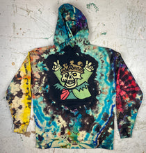 Load image into Gallery viewer, Zombie Dust Pullover Hoodie Reverse Tie Dyed Extra Large
